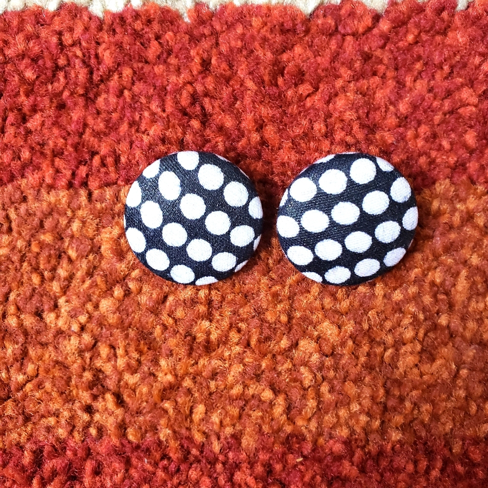 Fabric ankara  earings